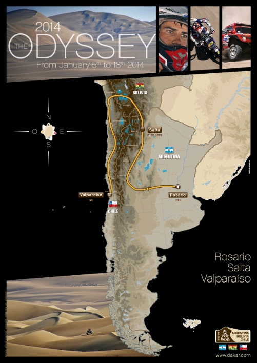 Route Dakar Rally 2014 bekend: Bolivia in, Peru out